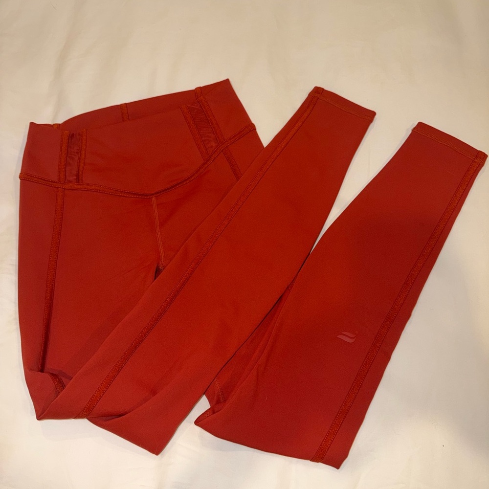 Fabletics Orange Leggings XXS